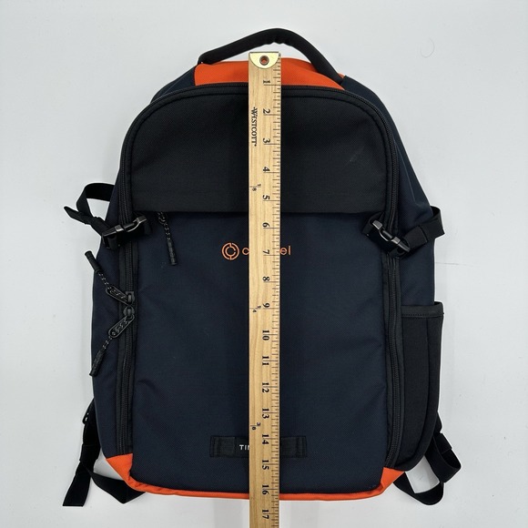 Timbuk2 Backpack‎ Bag Laptop Sleeve Padded Back Buckle Clips Blue Black Cerevel - Picture 4 of 13